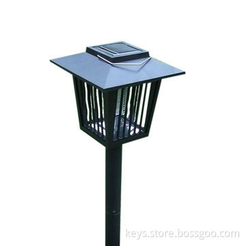 2-in-1 Solar Bug Zapper+LED Light Stake in Ground or Hang in Tree/ Overhang